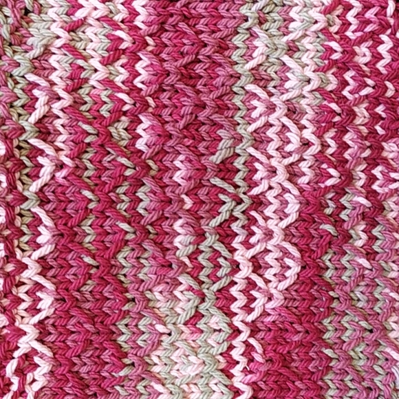 Hand Knit Baby Bib - Picture 3 of 5